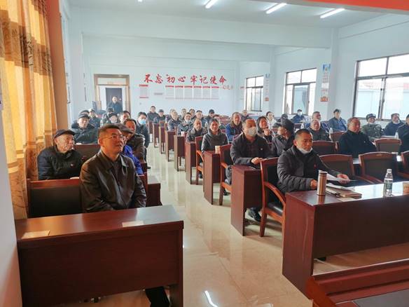 李部长参加湘家园村学习1